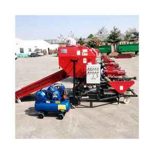 Automatic Silage Baling Machine <b>Mini</b> Corn Silage Baler Machine Silage Making Corn Straw Baler Machine - Product Image 5