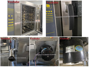 Chuyên Nghiệp Thiết Bị Nhà Bếp 5/ 8/ 10/12/15 Khay Nướng Đối Lưu Lò Gas Thương Mại Đối Lưu Lò Nướng Điện Cho Nướng - Product Image 6