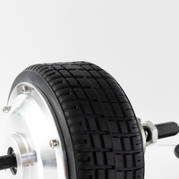 Vente chaude bonne qualité 6 pouces moyeu moteur roue avec encodeur pour scooter fauteuil roulant robot