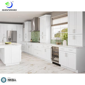 Klaar Om Te Monteren Keuken Met Eiland Design Kasten Custom Kitchenette Fabrikant Rta Keukenkasten - Product Image 4