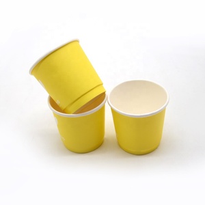 Biodegradable Sustainable Customized Logo clear Color 7oz 8oz 200ml <strong>Mini</strong> <strong>Paper</strong> Coffee <strong>Cup</strong> Tea <strong>Cup</strong> for Hot Coffee Disposable - Product Image 2