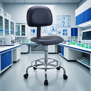 High Quality Factory-Priced Ergonomic ESD <strong>Chair</strong> For Laboratory School Adjustable Height Industrial Design PP For Hospitals - Product Image 1