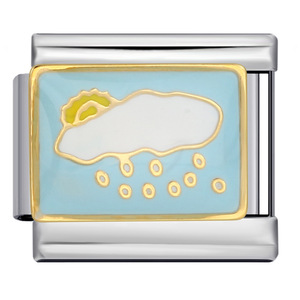 <span class=keywords><strong>Bracelet</strong></span> en acier inoxydable personnalisable avec motifs de fruits et éléments de la mode quatre saisons, style italien, à souder, pour filles - Vente en gros - Product Image 4