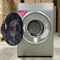 Sèche-linge électrique grande capacité 12 kg, détection automatique, tambour intérieur en acier inoxydable, chauffage PTC, pour usage domestique