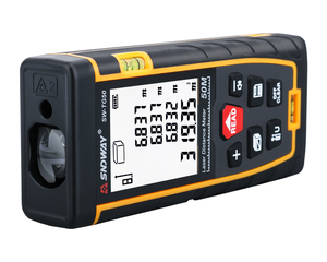 Télémètre laser numérique miniature SNDWAY série SW-TG 50M-120M industriel IP65 avec 2 piles AA et grossissement 6x - Product Image 2