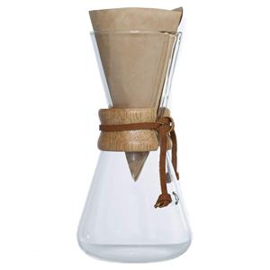 TGYW Support de vidange pour couvercle, Série Classique, Bouilloire Vork 1-3, Verseuse en verre à col en bois pour 4 <span class=keywords><strong>tasses</strong></span> de café, Cafetière à filtre <span class=keywords><strong>Chemex</strong></span> 800ml - Product Image 4