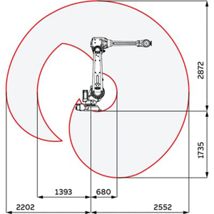 ロボットIRB4600-60を選んで配置する/2.05 6 Axis Industrial Robot Arm - Product Image 2
