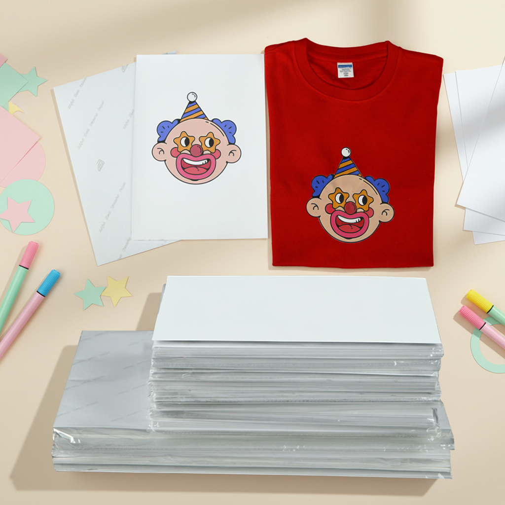 Unewprint DA4 White A4/A3 Heat Transfer Paper For Digital Printing On DIY Cotton T-Shirts