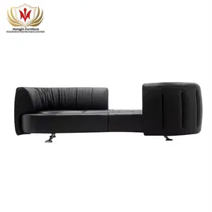 Hj nhà 2024 mới nhất thiết kế SOFA PHÒNG KHÁCH văn phòng thư giãn di chuyển đường sắt trượt sofa nóng hiện đại quỹ đạo sofa