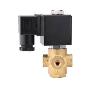 Válvula Solenoide de Agua SONGO 220VAC de 1/4 Pulgada, de Latón, de Acción Directa, Tipo Normalmente Cerrada - Product Image 1