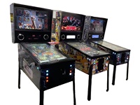Machine de flipper virtuel de 32 pouces, à monnayeur, numérique, pour centre de jeux, centre commercial et entreprise de divertissement