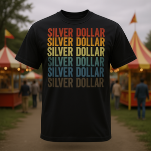 T-shirt promozionale retrò Silver Dollar - Product Image 3