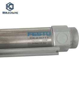 Cilindro Neumático ESW-40-50-P-A-B, Cilindro de Doble Acción, Carrera Ajustable, Componente Neumático Industrial - Product Image 1
