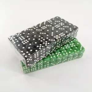 Custom Standard 6 Sized Plastic Game Board Game 12mm Dice Pieces