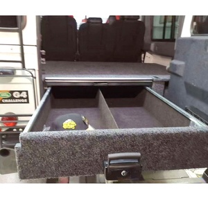 VRD4X4 Work Truck Topper Drawer Storage Box for Defender 110 Truck Bed Drawer System Durable Modular Tool Drawer Box - Product Image 3