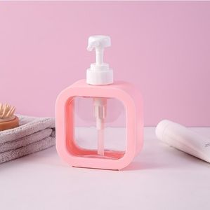 Custom Logo 300Ml 500Ml Plastic White Black Pink Shampoo <b>Bottle</b> <b>Dispenser</b> Biodegradable Empty <b>Bottle</b> With <b>Pump</b> - Product Image 3