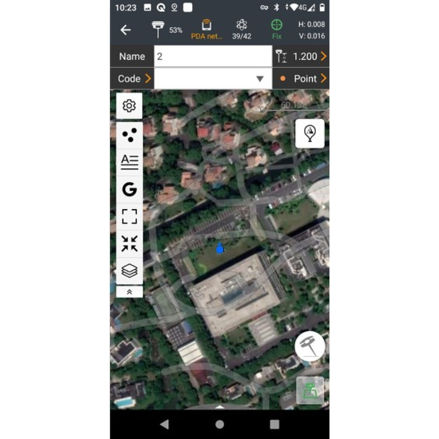 Landstar8 Android OS GPS RTK Mapping Software Customized for CHC GNSS RTK HCE600 HCE700 Controller
