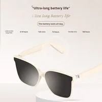 Nouvelles lunettes de soleil intelligentes avec assistant vocal et navigation, écouteurs musicaux pour femmes et hommes, protection UV, pour le cyclisme, monture ABS+PC