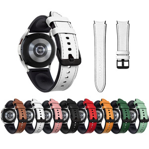 <span class=keywords><strong>Bracelet</strong></span> de montre en cuir de silicone de 20mm pour Samsung <span class=keywords><strong>Galaxy</strong></span> <span class=keywords><strong>Watch</strong></span> <span class=keywords><strong>4</strong></span> <span class=keywords><strong>Classic</strong></span> 40mm <span class=keywords><strong>42mm</strong></span> 44mm 46mm <span class=keywords><strong>Bracelet</strong></span> <span class=keywords><strong>Bracelet</strong></span> - Product Image 6