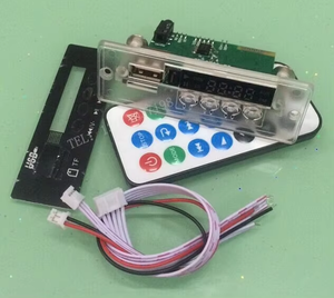 บอร์ดถอดรหัส MP3ไร้สายแบบ M011 12V <span class=keywords><strong>WAV</strong></span> + WMA + MP3 + FM เครื่องเล่นซูเปอร์ - Product Image 2