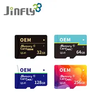 JINFLY UDP במהירות גבוהה Microsd זיכרון כרטיס 128G 1G 2G 4G 8G 16G 32G 64G 128G 256G 512G SD TF כרטיס עבור טלפון MP4 PS5 PS2 מצלמה