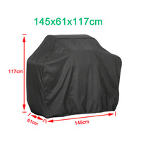 Housse de protection imperméable pour barbecue en tissu Oxford 210D, anti-poussière, pour barbecues d'extérieur, patio et jardin