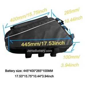 Hi-Power Li-ion Soft Shell Ebike Triangle <b>Battery</b> Pack 48V-<b>72V</b> 20-45AH 3C Discharge for 2000W/3000W Motors - Product Image 4