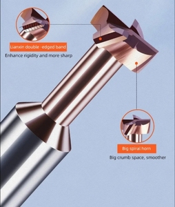 Pemotong penggilingan <span class=keywords><strong>Slot</strong></span> <span class=keywords><strong>T</strong></span> karbida karbida tempat kunci sangat baik ukiran kecepatan tinggi untuk pemotong penggilingan logam - Product Image 3