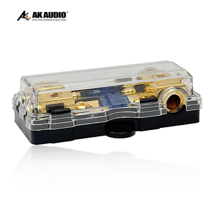 Porte-fusible ANL en ligne 4 canaux classe AB 12-36V AK-F03 100A pour amplificateur audio de voiture avec voyant LED - Product Image 5