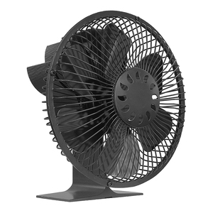 Ventilatore per Stufa a Legna a Fiamma Reale, Moderno in Lega di Alluminio, Non Elettrico, Accessorio per Caminetto, Silenzioso, Installazione Autoportante, AC - Product Image 4