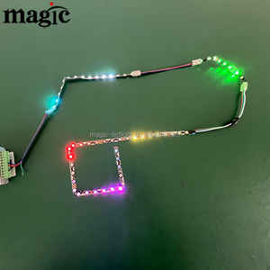 S loại 5V 12V thông minh IC pixel RGBW RGB ký thư gs8208 rt1809 sk6813 ws2815 uốn cong địa chỉ LED Strip ánh sáng - Product Image 2