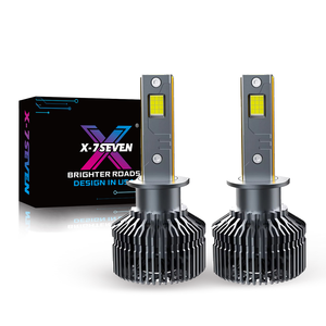 Faro delantero LED H4 de 240W, 65000LM, venta al por mayor de fábrica, tubos de cobre dobles, bombillas de haz Alto y Bajo, Bombilla Led H4 para coche - Product Image 1