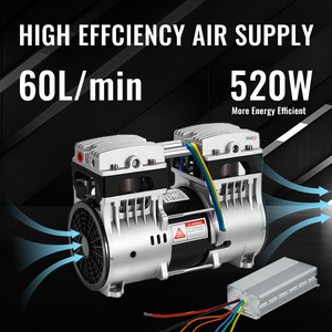 Mini Compresor de Aire Portátil de Pistón sin Aceite de 0.75HP con Tanque de 30L, Flujo de 60LPM, Refrigerado por Aire para Clavadora y Inflado de Neumáticos - Product Image 2