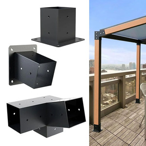 Nhiệm vụ nặng nề 15 độ nghiêng mái Tường Gắn Kết 6x6 pergola khung - Product Image 5