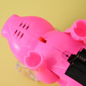 Laisse électrique pour cochon en plastique, jouet de dessin animé avec lumière et musique pour enfants de 4 à 6 ans, jeu en plein air - Product Image 3