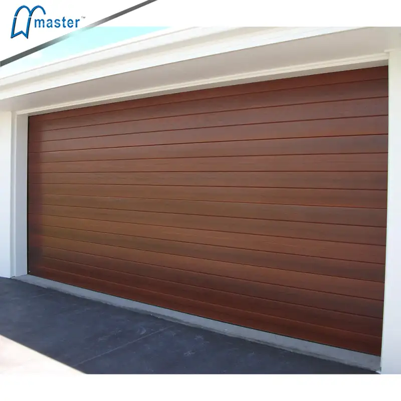 Refroidisseur Master Well — portes de Garage de voiture en bois, meubles électriques automatiques à Double peau pour Garage de Villa
