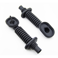 Tuyaux ondulés en caoutchouc EPDM sur mesure, manchons de protection pour faisceaux de câbles automobiles, passe-câbles moulés, certifiés IATF16949, OEM/ODM