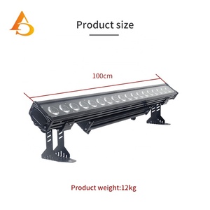 Lámpara de Pared LED RGBWA UV de 18 Piezas y 18 W, Iluminación de Exterior, Barra LED para Pared, Gran Venta - Product Image 6