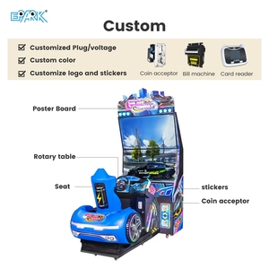 Consola de Videojuegos Arcade LCD Dynamic 65, Simulador de Carreras, Máquina de Entretenimiento para Interiores, Funciona con Monedas, para FEC - Product Image 2