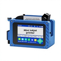 Imprimante à jet d'encre miniature portative, imprimante automatique de petites dates, encre à haute adhérence 600 dpi pour les aliments, les bouteilles en plastique, les canettes
