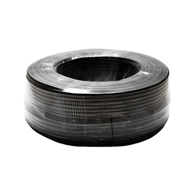 Black Bi Wire Speaker Cable in Wall Speaker Wire 8 Gauge Speaker Wire
