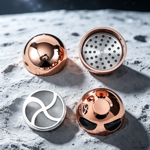 Custom Logo 65mm-4 Alien Metal <b>Herb</b> <b>Grinders</b> Zinc Alloy Alien UFO Tobacco <b>Grinder</b> Factory Wholesale High Quality <b>Grinders</b> - Product Image 2