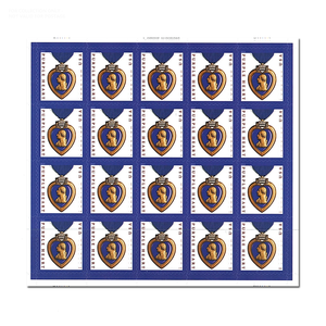 Estampillas <span class=keywords><strong>Postales</strong></span>, Etiquetas de Impresión, Estampillas <span class=keywords><strong>Postales</strong></span> Americanas Originales de Corazón Púrpura 2019, Estampillas Conmemorativas de Papel de 100, Estampillas <span class=keywords><strong>Postales</strong></span> de Correo Estadounidense - Product Image 4