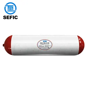 Factory Direct Sale 175L Composite CNG Gas Cylinder Used for Truck/Car/Bus/Vehicles For Indonesia