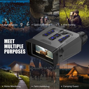 Night Vision Binoculars 12Cm Lens 10X Magnification CMOS Sensor For Hunting Camping Cave Exploration Home Monitoring - Product Image 1