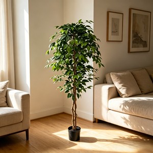 Directly Shipped Factory Real <b>Plastic</b> Banyan <b>Tree</b> Poles-Durable Eco-Friendly Decorative Flower Thanksgiving Wedding Christmas - Product Image 5