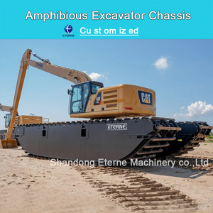 ถังถังลอยโป๊ะรถขุดสะเทินน้ำสะเทินบกระบบไฮดรอลิกอัตโนมัติ - Product Image 4