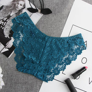 Hot Sale Panties Women Sexy <b>String</b> Thong Low-Waist Underwear Soft Breathable <b>T</b>-Back Transparent Knickers Lace Floral Pattern - Product Image 4