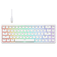 AJAZZ AK680 MAX Magnetic Switch-ABS Black Keycaps-RGB -Aluminum Positioning Plate-Wired Version