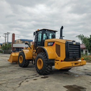 Chargeuse sur pneus d'occasion Cat 950GC, Caterpillar 950GC d'origine, chargeuse frontale moyenne, faible nombre d'heures de fonctionnement, en stock, prête à l'exportation. - Product Image 1
